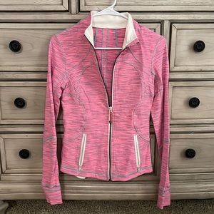 Lululemon Track Jacket Light Pink